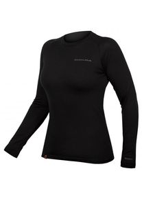 ENDURA Women's Baabaa Blend Longsleeve Base Layer Merino base layer Women (M, black)
