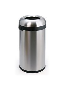 Offener Abfalleimer, Volumen 60 l, HxØ 760 x 400 mm, rund simplehuman