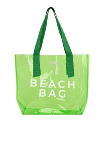 Bagmori Strandtasche Damen grün / weiß Größe One Size