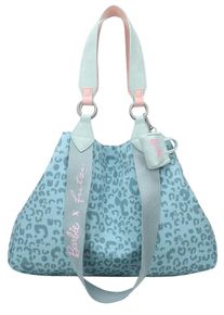 Fritzi aus Preussen Fritzi aus Preußen Dames Shopper 'Izzy Medium Leo Barbie' lichtblauw / donkerblauw One Size