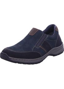 Rieker Slipper Herren marine / nachtblau / greige Größe 40