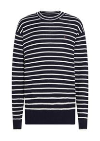 Tommy Hilfiger Pull-over 'Breton' Homme bleu taille L