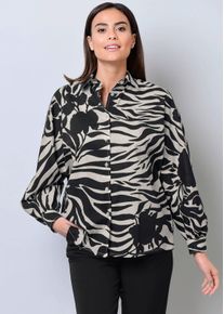 Bluse in schwarz - Alba Moda