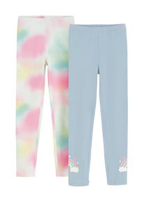 Cool Club Leggings Mädchen opal / gelb / hellpink / weiß Größe 92