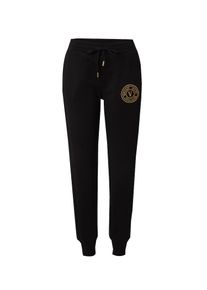 Versace Jeans Couture Dames Broek goud / zwart 40
