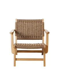 cinas Heren Zitmeubels 'Eya' bruin / lichtbruin B68xT75xH70 cm
