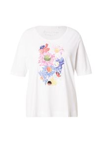 SAMOON Dames Shirt blauw / pink / rosa / wit XL