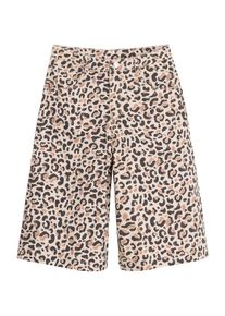Cool Club Shorts Mädchen hellbeige / schoko / brokat Größe 134