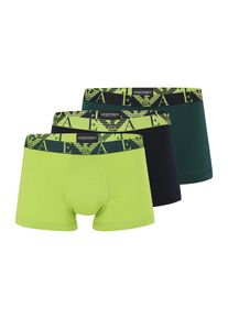 Emporio Armani Heren Boxershorts donkerblauw / appel / donkergroen L