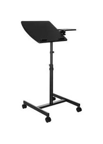 Mid.you Schreibtisch , Schwarz , Metall, Holzwerkstoff , 44x68.5x40 cm , höhenverstellbar, Mousepad , Büromöbel, Schreibtische, Höhenverstellbare Schreibtische