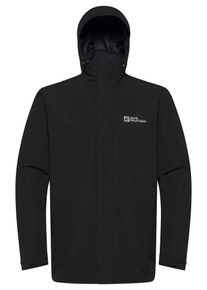 Jack Wolfskin Outdoorjacke Herren schwarz Größe S Unifarben