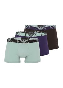 Emporio Armani Heren Boxershorts mintgroen / aubergine / zwart XL