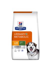Hill's 1,5kg c/d Multicare Urinary Care + Metabolic Hill's Prescription Diet - Croquettes pour chien