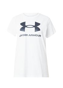 Under Armour Funktionsshirt 'SPORTSTYLE' Damen weiß Größe S Logoprint