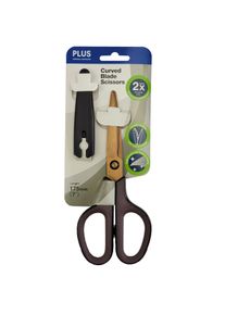 PLUS JAPAN Fitcurve Ttanium 17,5 cm braun Plus-Japan, mit