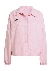 adidas Sportswear Športová bunda 'TIRO Q3' Ženy ružová / čierna XS