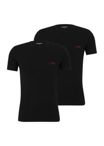 Emporio Armani Heren Onderhemd rood / zwart S