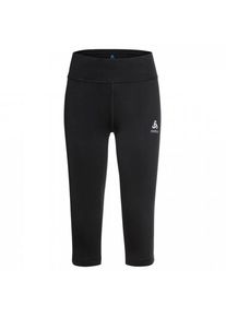 Odlo Womens Tights 3/4 Essential Polyester Collant de running taille XS noir