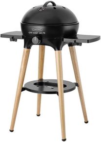 Cadac Citi Chef 40 FS Gasgrill Kompaktgrill Kartuschengrill Camping Outdoor 2700 Watt 50mbar schwarz