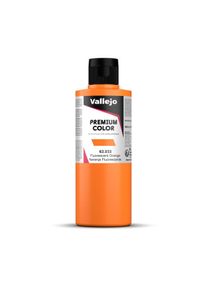 Vallejo Premium: Orange Fluo 200ml 63.033 Airbrushfarbe