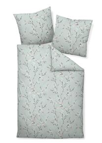 Janine Poszewka na pościel 'Janine' dla mężczyzn brązowy / srebrno-szary / różowy / biały Rozmiar 135x200cm