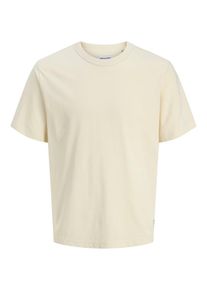 Jack & Jones JACK & JONES Koszulka 'JJEDOVER' dla mężczyzn pełnobiały Rozmiar S
