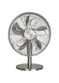 Ventilador de mesa Airos Eco, Ø del aspa 285 mm, cromado