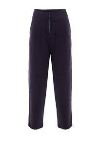 Anou Anou Bundfaltenhose Damen navy Größe 40
