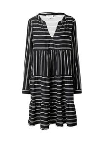 Sublevel Blusenkleid Damen schwarz / weiß Größe 36