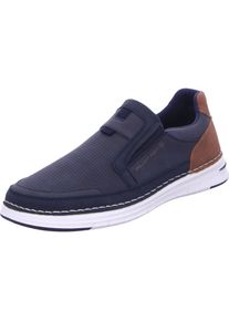 Tom Tailor Slipper Herren indigo / braun Größe 43