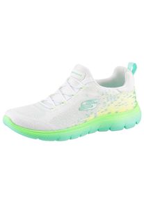 Skechers Slip On 'Summits - Morning Glow' Damen gelb / mint / weiß Größe 42