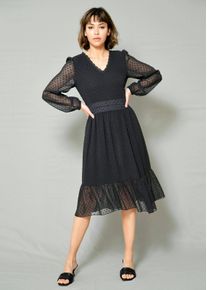 Kleid in schwarz - Alba Moda