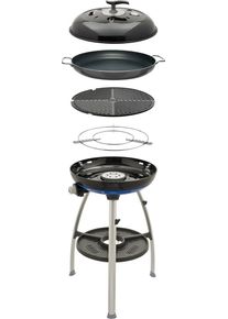 Cadac Carri Chef 50 BBQ/Dome/Paella pan Gasgrill Campinggrill 50mbar Exklusiv Wagner Edition schwarz