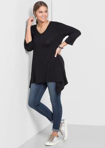 sheego Damen Jeggings in Power-Stretch-Qualität in dark blue denim ,Größe 100, Witt, 37% Viskose, 34% Baumwolle, 27% Polyester, 2% Elasthan