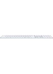Apple Magic Keyboard 2021 | Tastierino Numerico | Touch ID | argento/bianco | DE