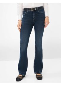 Brax Dames Jeans Style ANA USED REGULAR BLUE, denim donkerblauw,