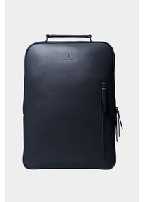 Minimalist Backpack - Ciemnoniebieski - Kaktusleder wegański, wodoodporny, kieszeń na laptopa 13"-17, Multi-Pocket Business Rucksack - Lilienthal
