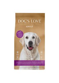 DOG’S LOVE 2kg Agnello Adult Dog's Love Crocchette per cane