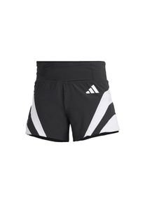 adidas Performance Sportshorts 'ADIZERO' Herren schwarz / weiß Größe S