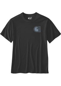 Carhartt C-Graphic, t-shirt , color: Black/Blue , size: M
