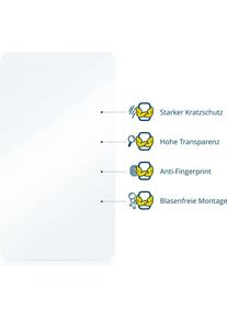 BROTECT Schutzfolie Displayschutz Klar, Smartwatch Schutzfolie, Transparent