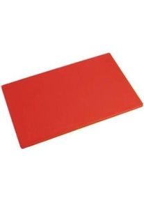 Multi Skaerebraet 45x30x1.2 cm PE Plast Rød,1 Stk, Schneidebrett