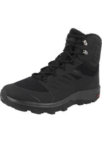 Salomon, Herren, Boots + Stiefel, Outblast WP, Schwarz, (43 1/3)