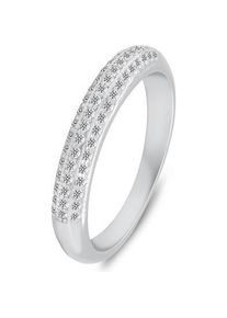 Brilio, Ring, Silver - Silver ring with sparkling zircons RI135W - Circuit: 52 mm, (52)