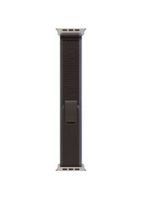 Apple Trail Loop (49 mm, Nylon), Uhrenarmband, Blau, Schwarz