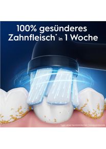Oral-B, Zahnbürstenkopf, iO Sanfte Reinigung Schwarz 10er FFU Aufsteckbürsten (10 x)