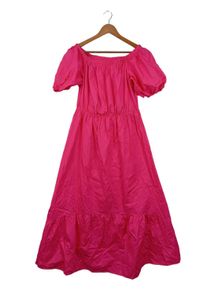 Kaktus Sukienka maxi Damski, Rozmiar 42, magenta, Bawełna