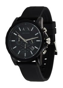 Armani Exchange Heren Analoog horloge grijs / zwart / zilver One Size