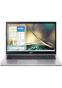 Acer Aspire 3 (15.60", Intel Core i3-1215U, 16 GB, 512 GB, DE), Notebook, Silber