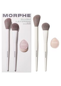 Morphe Sets met gezichtskwasten Blush Layering Tool Trio Penselensets Dames